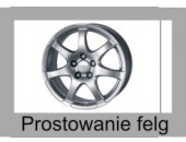 PROSTOWANIE FELG ALUMINIOWYCH I STALOWYCH